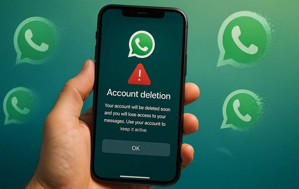 Почему WhatsApp аккаунт удален